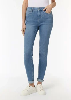 Skinny: Jeans mit Saum zum Aufrollen