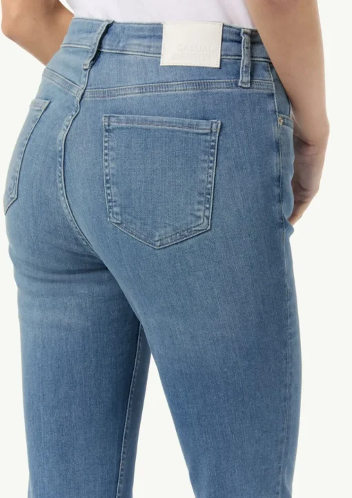 Skinny: Jeans mit Saum zum Aufrollen