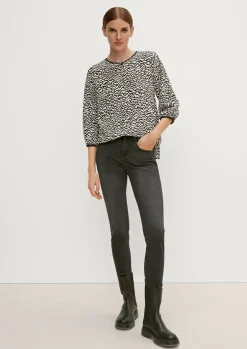 Skinny: Jeans mit Waschung