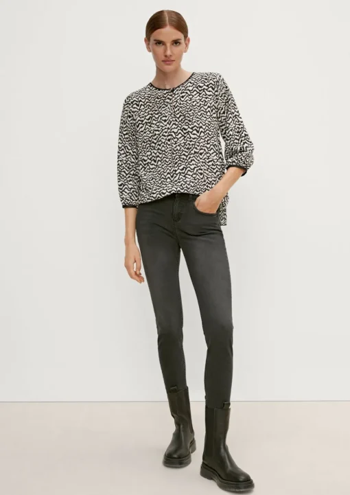 Skinny: Jeans mit Waschung