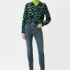 Skinny: Jeans mit Waschung