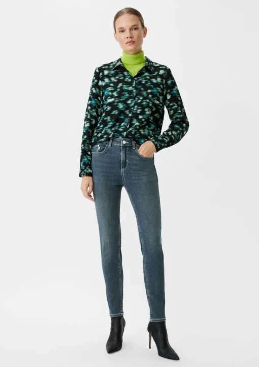 Skinny: Jeans mit Waschung