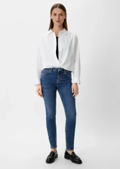 Skinny: Jeans mit Waschung