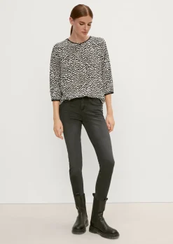 Skinny: Jeans mit Waschung