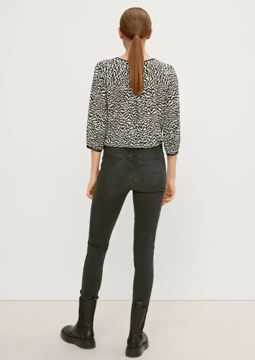 Skinny: Jeans mit Waschung