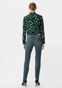 Skinny: Jeans mit Waschung