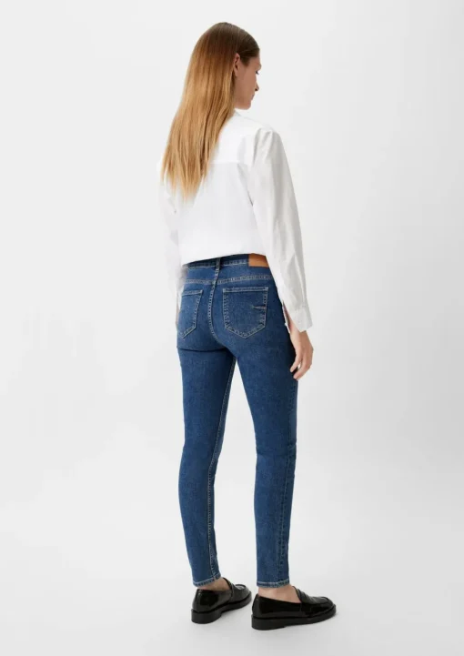 Skinny: Jeans mit Waschung