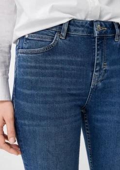 Skinny: Jeans mit Waschung