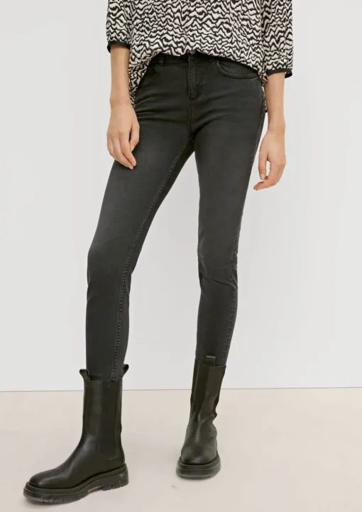 Skinny: Jeans mit Waschung