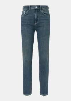 Skinny: Jeans mit Waschung