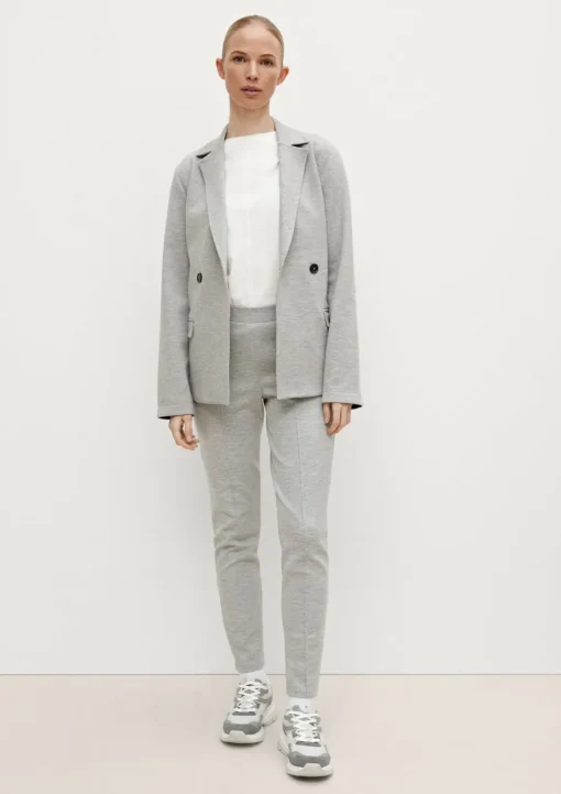 Slim: Leggings mit Pintucks