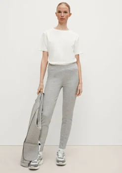 Slim: Leggings mit Pintucks