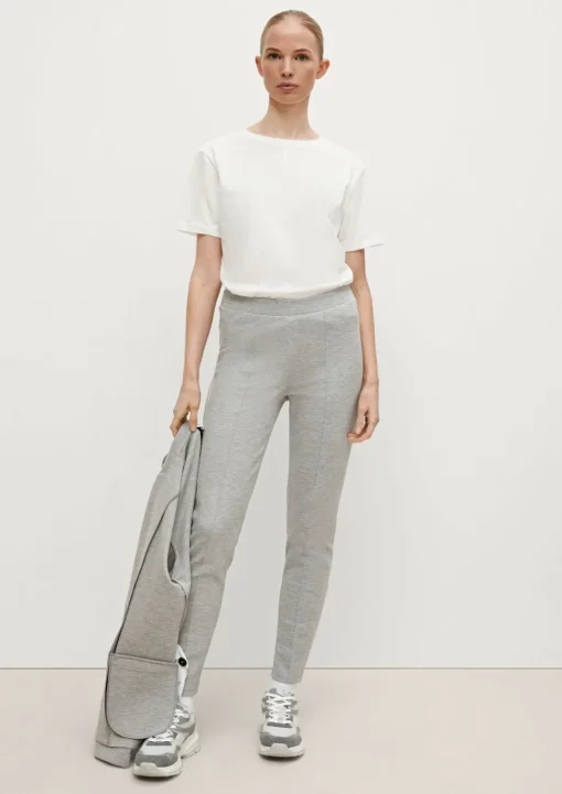 Slim: Leggings mit Pintucks