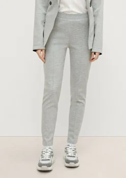 Slim: Leggings mit Pintucks
