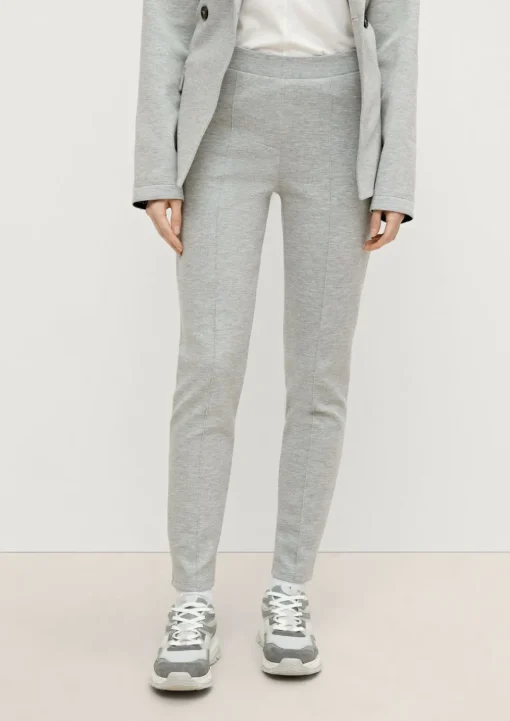 Slim: Leggings mit Pintucks