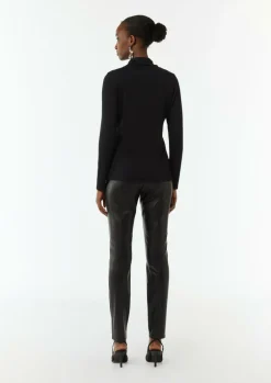 Slim-Fit-Longsleeve mit Turtleneck