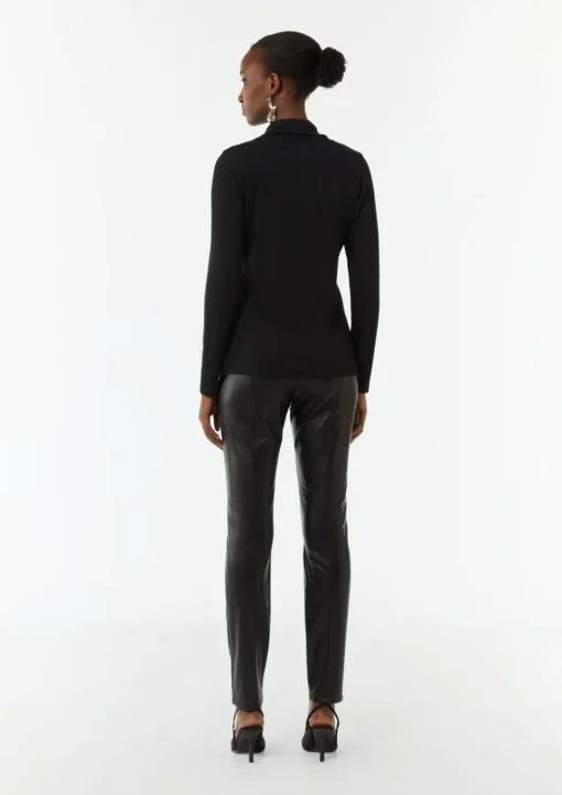 Slim-Fit-Longsleeve mit Turtleneck