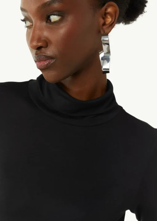 Slim-Fit-Longsleeve mit Turtleneck