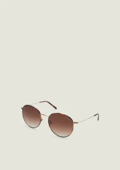 Sonnenbrille in runder Form