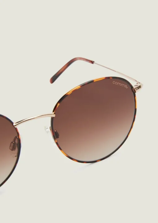 Sonnenbrille in runder Form