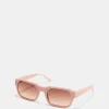 Sonnenbrille mit Statement-Rahmen