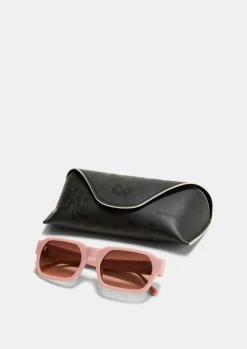 Sonnenbrille mit Statement-Rahmen