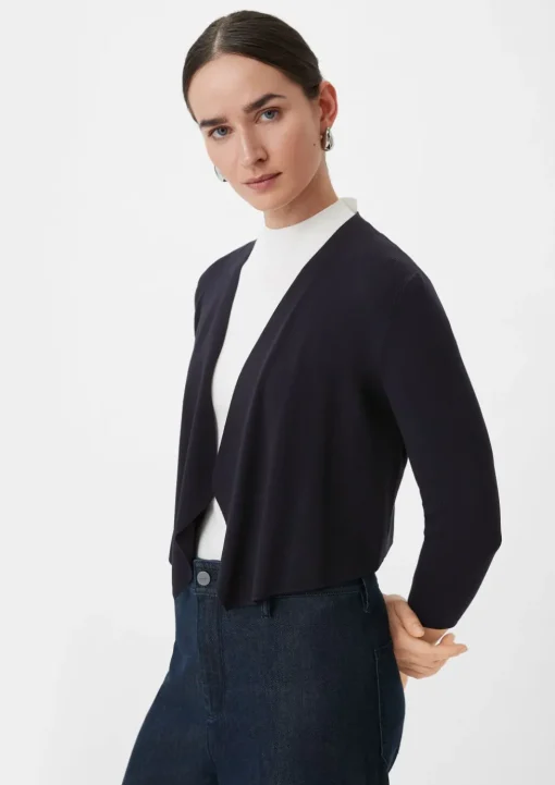 Strickjacke aus Viskosemix