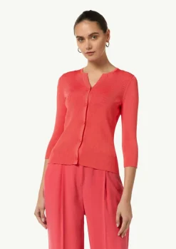 Strickjacke aus Viskosemix
