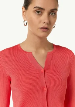 Strickjacke aus Viskosemix