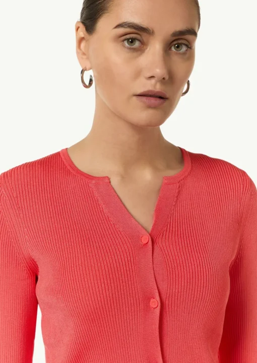 Strickjacke aus Viskosemix
