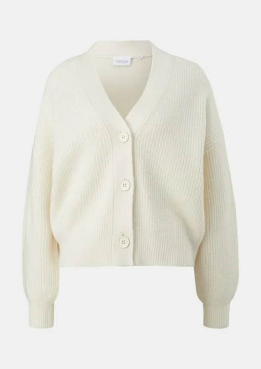 Strickjacke aus Wollmix