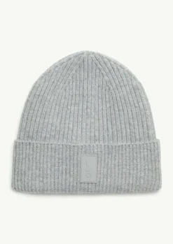 Strickmütze mit Glitzergarn