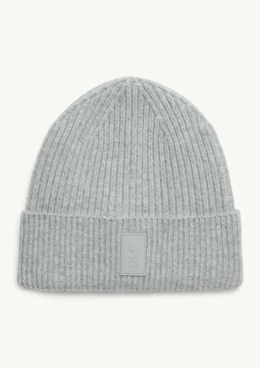 Strickmütze mit Glitzergarn