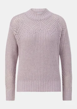 Strickpullover aus Baumwollmix