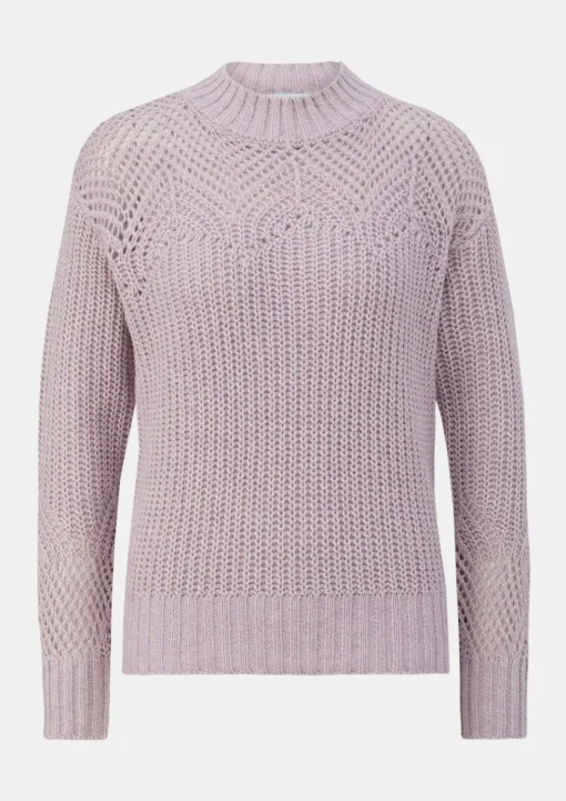 Strickpullover aus Baumwollmix