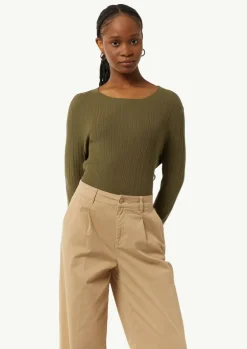 Strickpullover aus Viskosemix