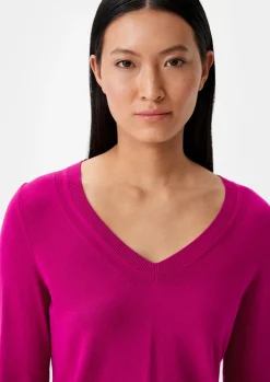Strickpullover aus Viskosemix