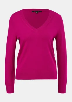 Strickpullover aus Viskosemix