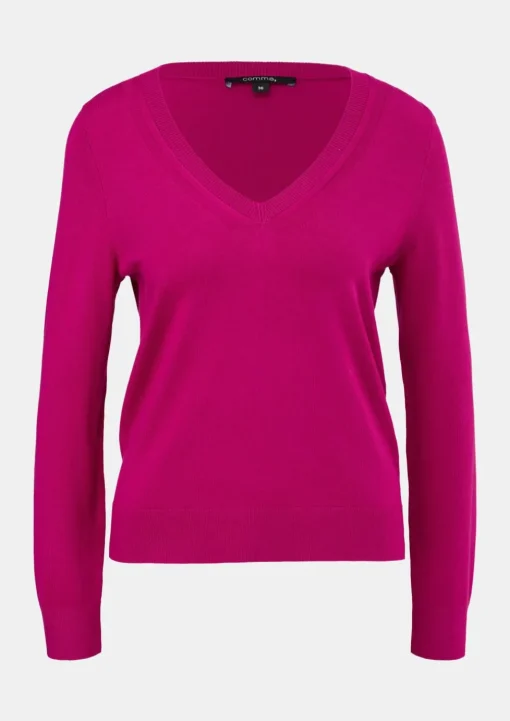 Strickpullover aus Viskosemix