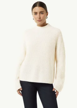 Strickpullover mit Alpaka und Kaschmir