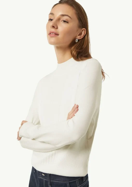 Strickpullover mit feinem Strukturmuster