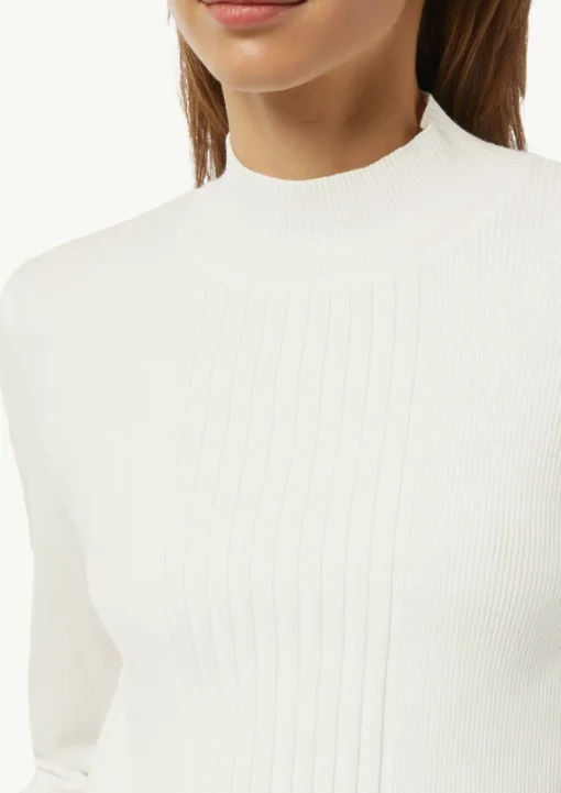Strickpullover mit feinem Strukturmuster