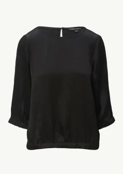 Strukturierte Bluse aus Viskose