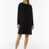 Strukturiertes Jersey-Kleid
