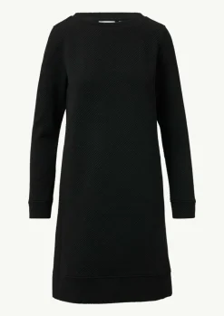 Strukturiertes Jersey-Kleid