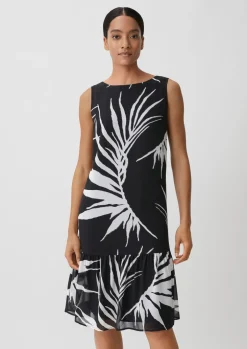 Stufenkleid aus Chiffon