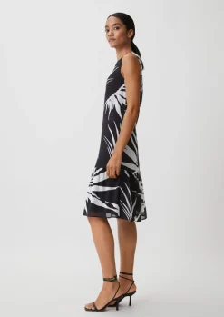 Stufenkleid aus Chiffon