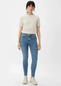 Superskinny-Jeans mit verkürztem Bein