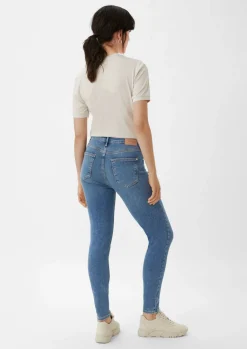 Superskinny-Jeans mit verkürztem Bein
