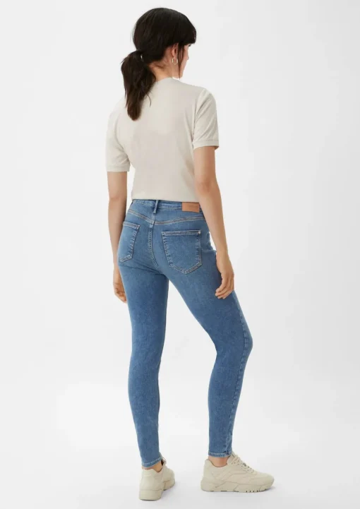 Superskinny-Jeans mit verkürztem Bein